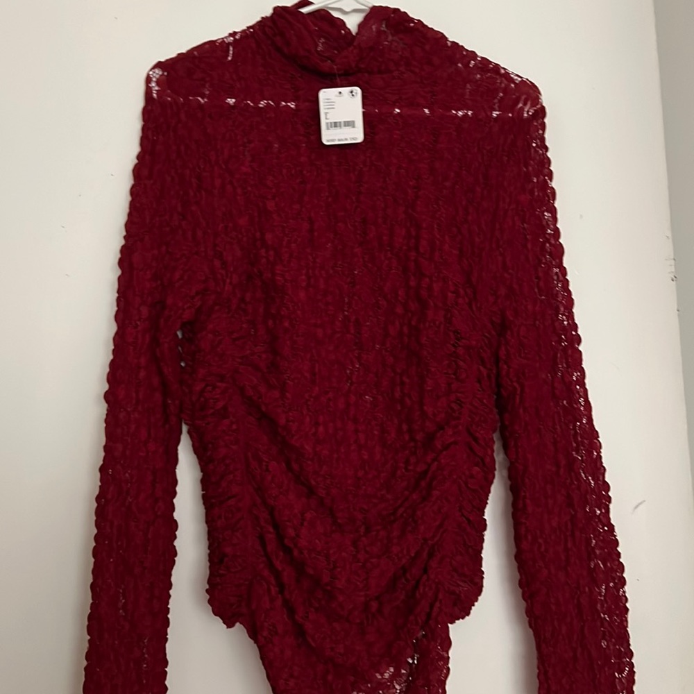 Mock Neck Bodysuit